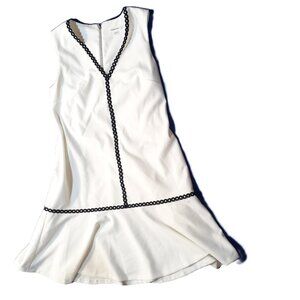 Calvin Klein Dress Sleeveless Mini White Size 12